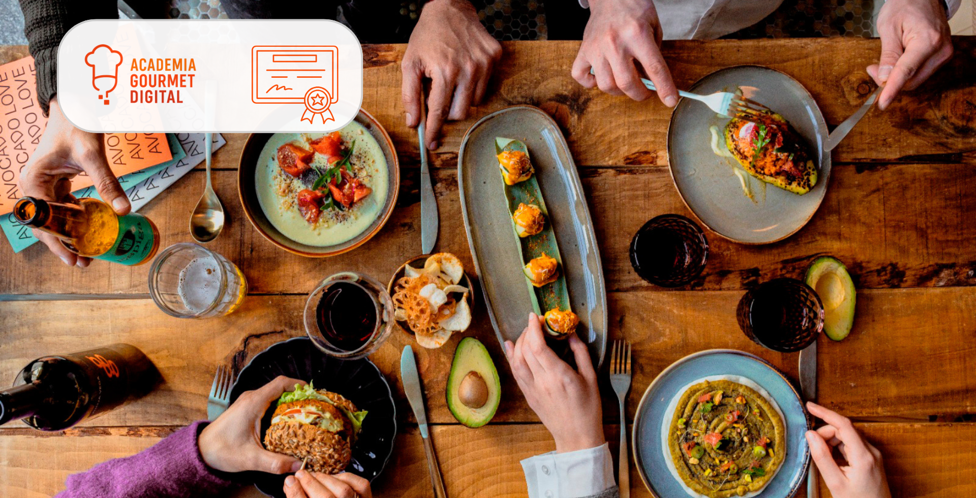 Diplomado Cocina Internacional + Coctelería